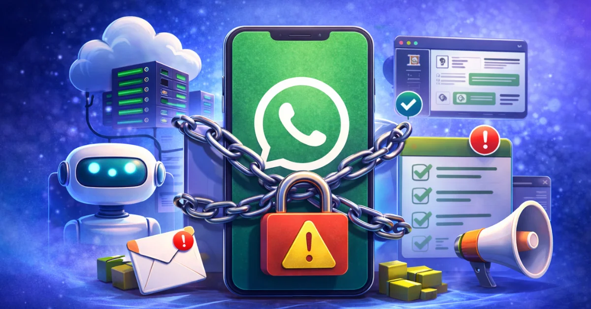 Bloqueos en WhatsApp Business por que pasan y como evitarlos usando la API oficial
