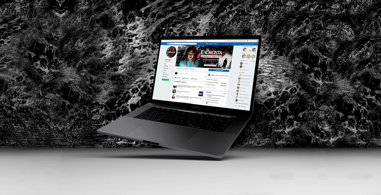 El Exorcita Redes Sociales