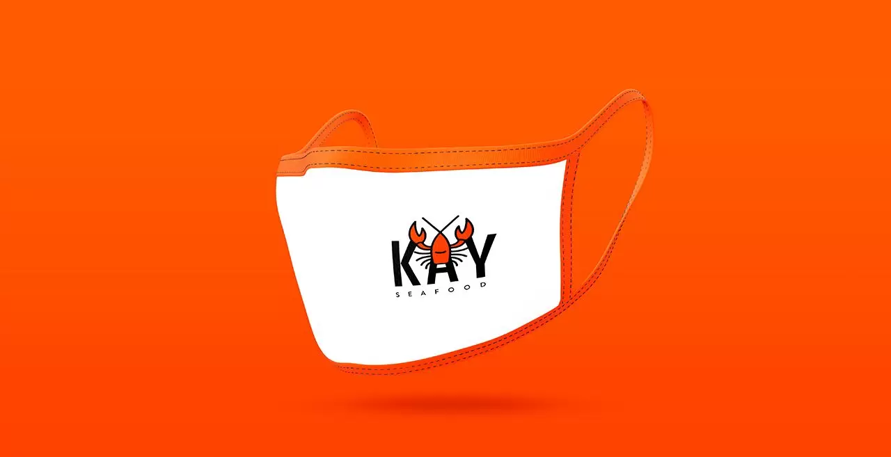 Kay Seafood Cubrebocas