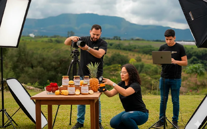 Audiovisual production team from the DREAMIND archive
